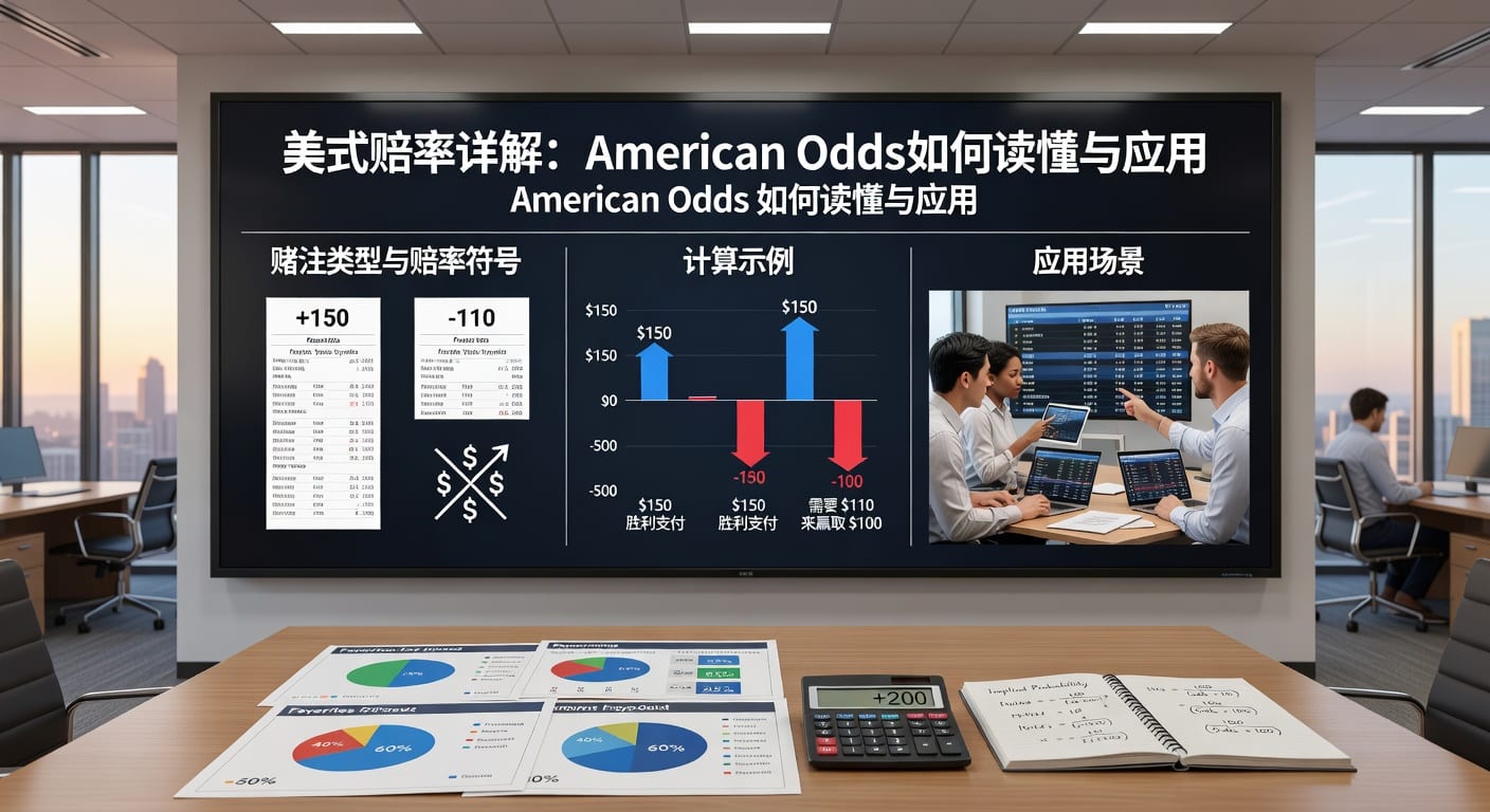 美式赔率 american odds 全面解读：换算、盈亏与实战