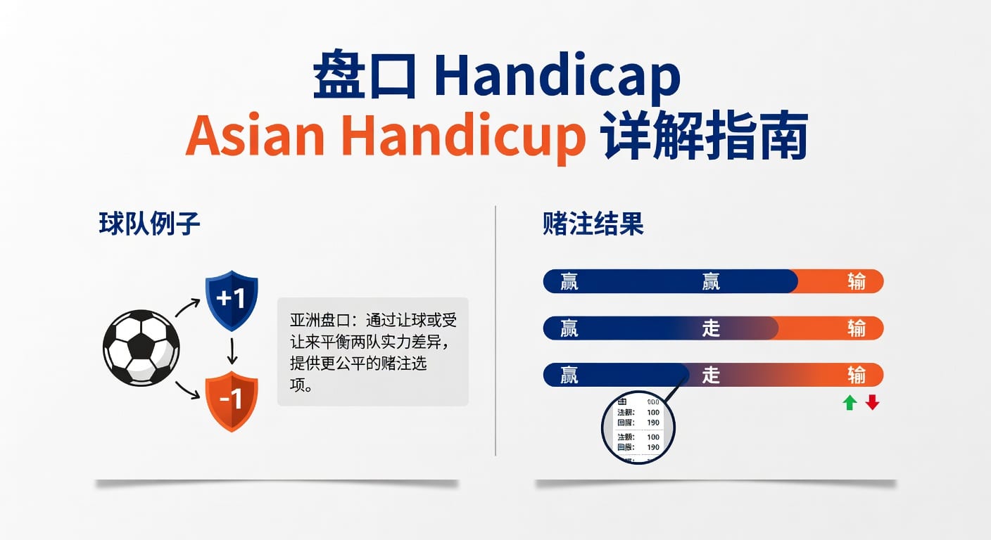盘口 handicap asian handicap 实战解析｜沙巴体育官网