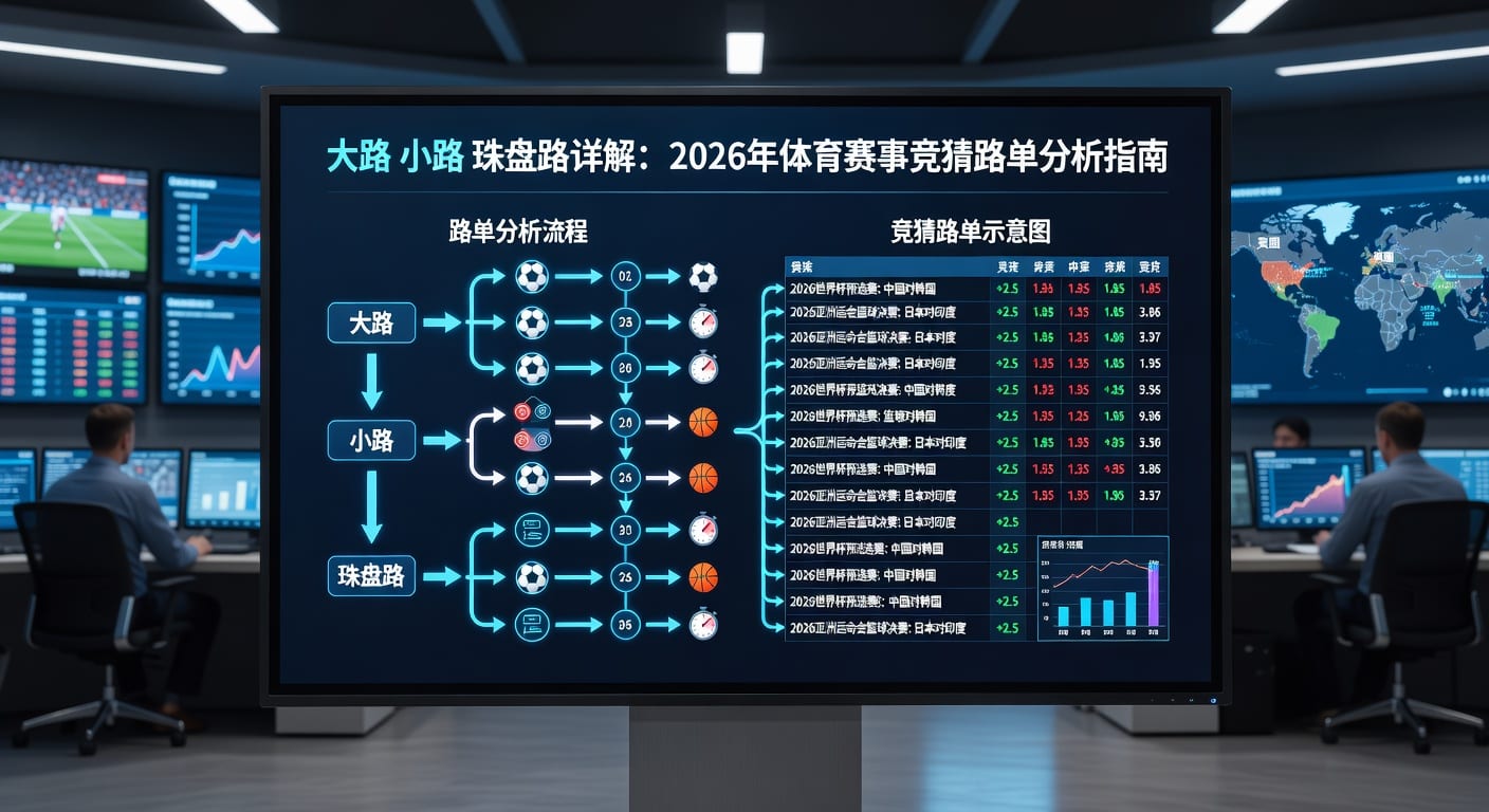 大路小路珠盘路解析与实战判断｜必胜体育官网