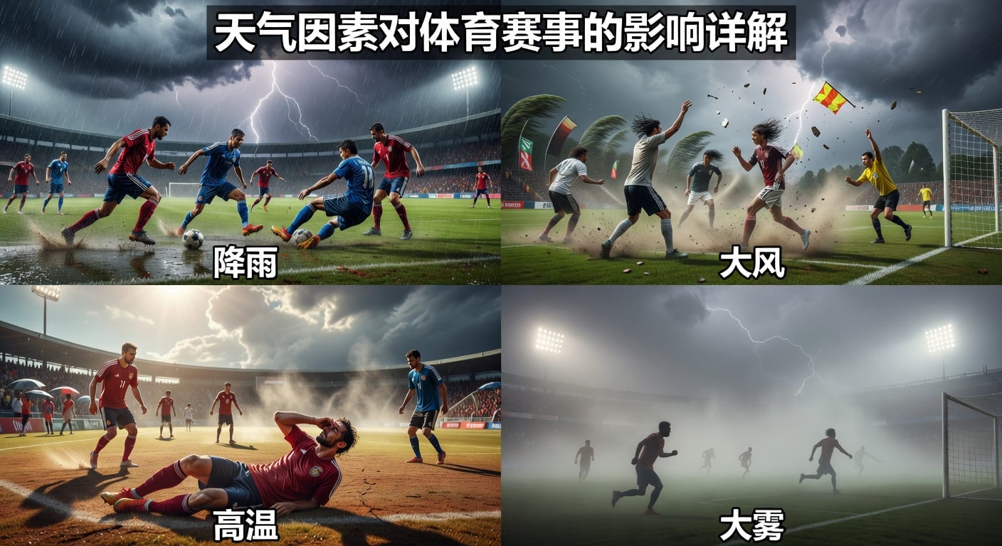 天气因素 weather factors：体育赛前分析与投注判断