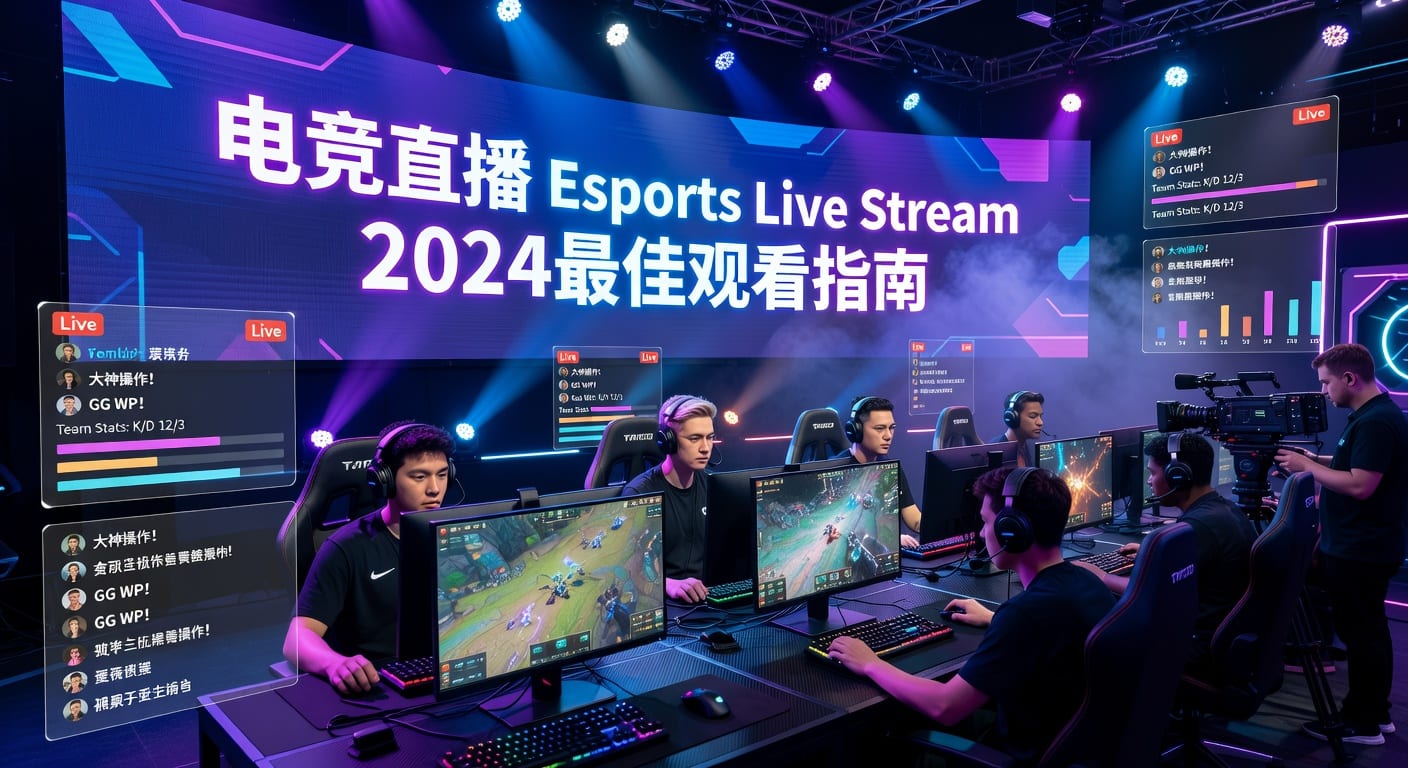 电竞直播 Esports Live Stream 观赛指南与平台要点
