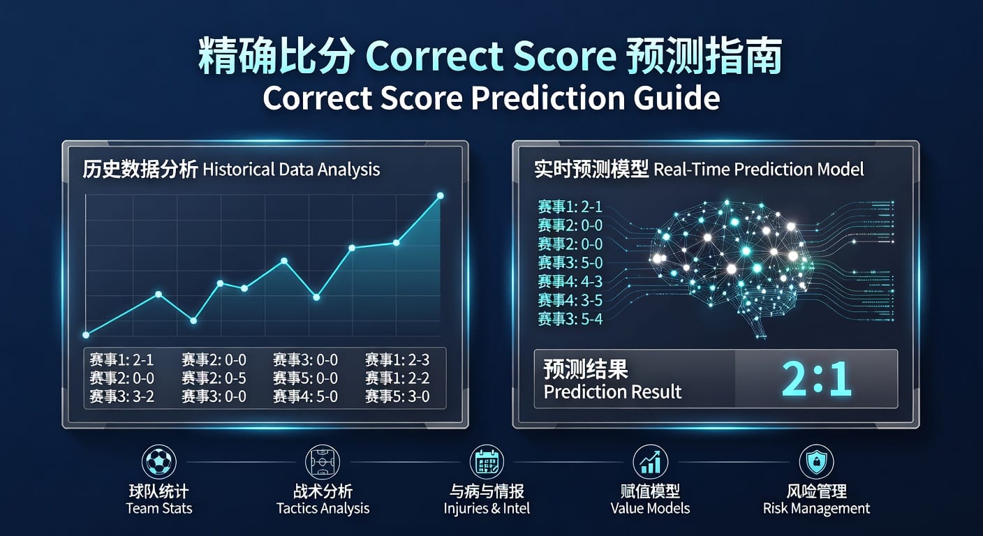 精确比分 correct score：投注技巧与赛前判断解析